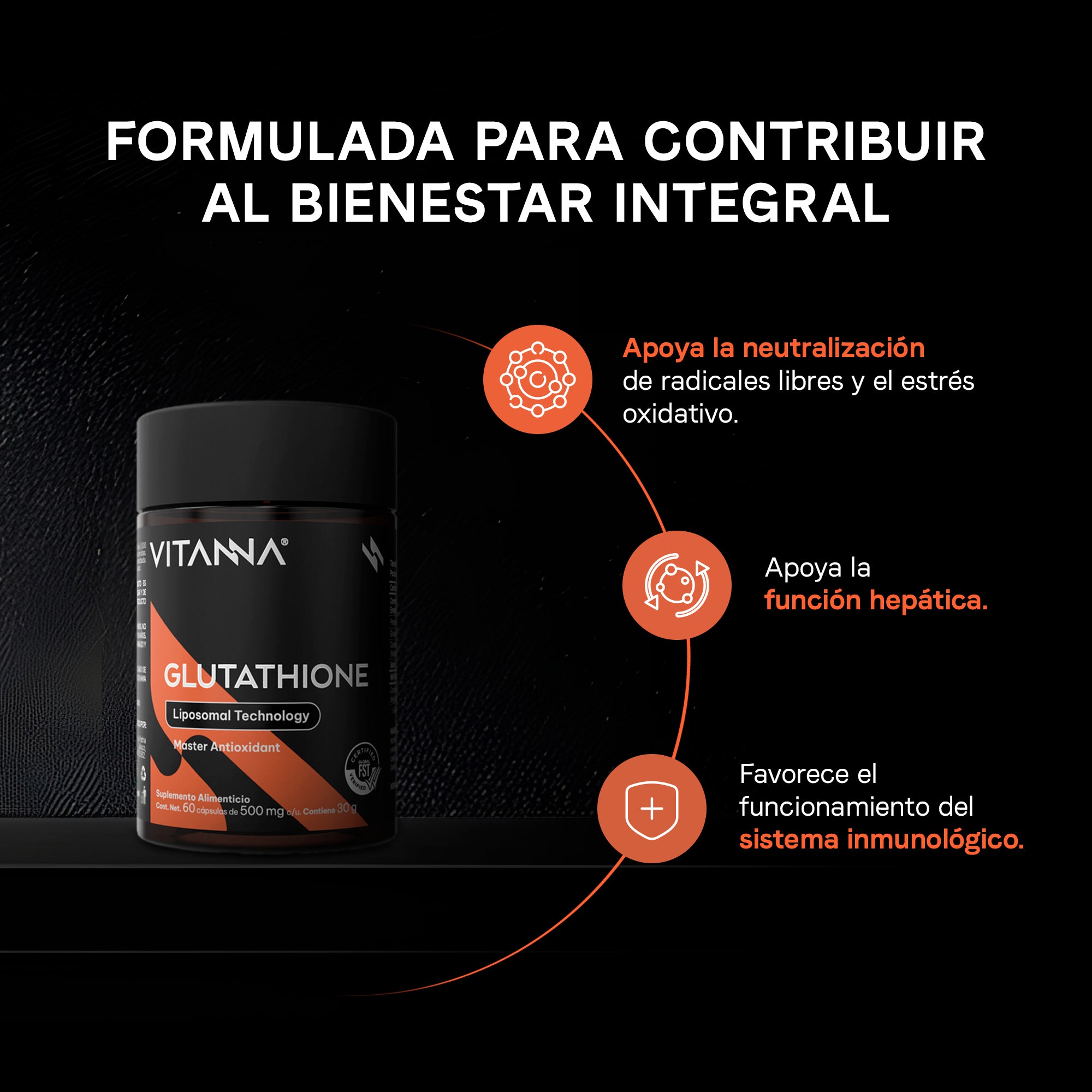 L-Glutatión Reducido Liposomal