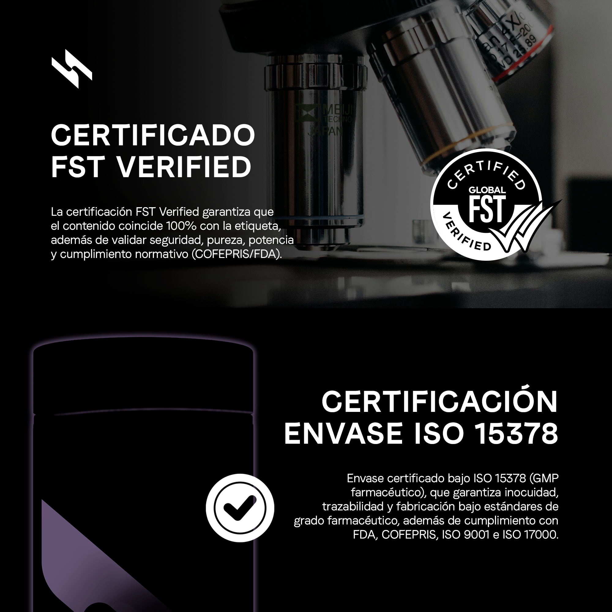 Colágeno Bovino Premium Vitanna - Certificaciones y estándares de calidad Genu-In