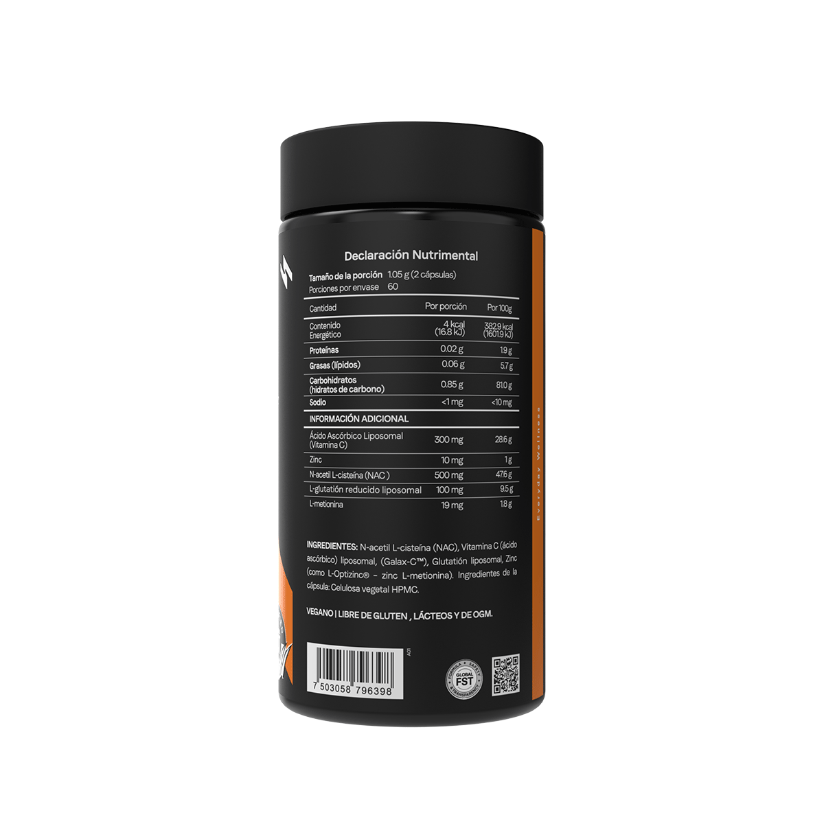 Defense Liposomal Complex | NAC con Vitamina C Liposomal y Glutatión Reducido