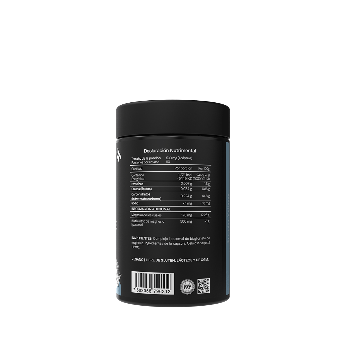 Bisglicinato de Magnesio 500 mg | Fórmula con Tecnología Liposomal