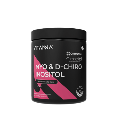Myo-Inositol en Polvo 40:1 Vitanna - Vista frontal del empaque