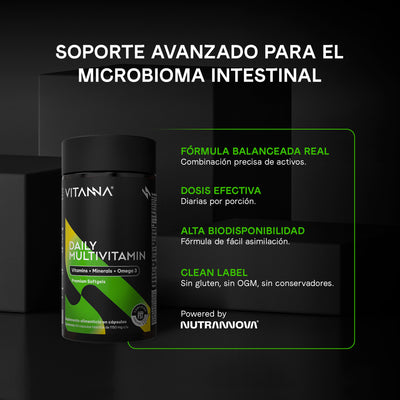 Multivitamínico Premium Con Omega 3 | Vitaminas, Minerales, Quercetina, Adenosina | Para Hombres Y Mujeres