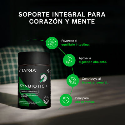 Synbiotic Plus Duocaps | Probióticos Y Prebióticos Premium Con Liberación Retardada