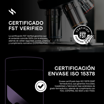 Colágeno Bovino Premium Vitanna - Certificaciones y estándares de calidad Genu-In