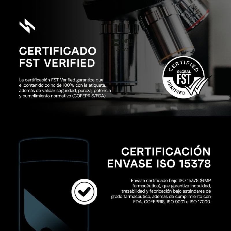Magnesio Liposomal Vitanna® - Certificaciones y estándares de calidad