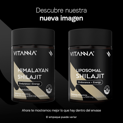 Shilajit Liposomal 500 mg | Ácido Fúlvico y Minerales Iónicos | Certificado FST | Adaptógeno Himalayo | 60 Cápsulas | 2 Meses