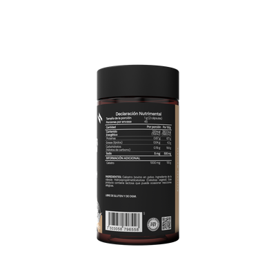 Calostro Bovino | Inmunoglobulinas IgG Naturales | 1000 mg por Porción | Certificado FST | Inmunidad Activa | 90 Cápsulas | 45 Días