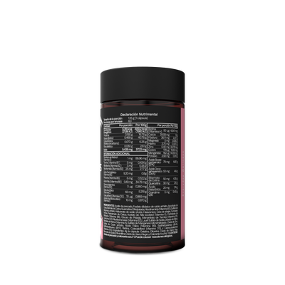 Multivitamínico para Mujer con CoQ10, Biotina y Ácido Hialurónico | Vitaminas y Minerales | 60 Softgels | 2 Meses