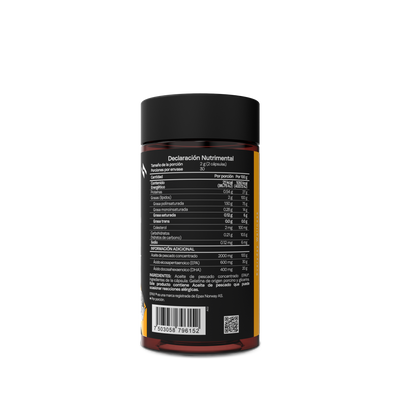 Omega 3 Aceite de Salmón Noruego Epax® | 600 mg EPA + 400 mg DHA por Porción