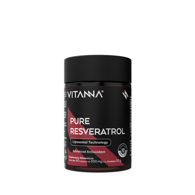 Resveratrol Liposomal con Trans-Resveratrol Antioxidante en Cápsulas