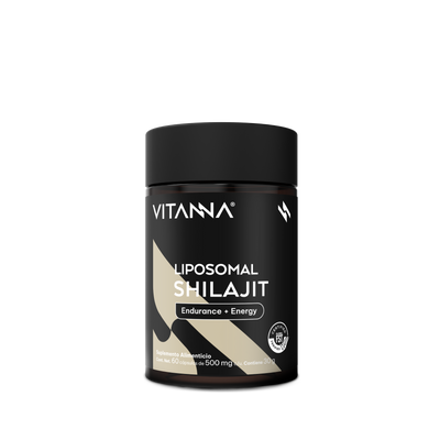 Shilajit Liposomal 500 mg | Ácido Fúlvico y Minerales Iónicos | Certificado FST | Adaptógeno Himalayo | 60 Cápsulas | 2 Meses