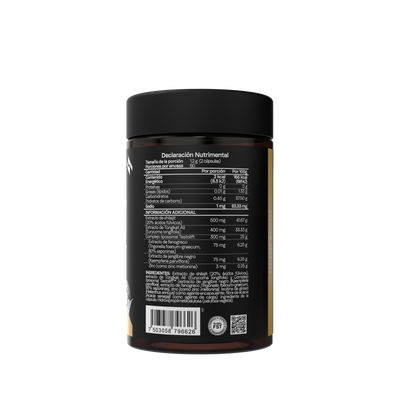 TestoFuel Con Shilajit, Tongkat Ali Y Zinc Liposomal