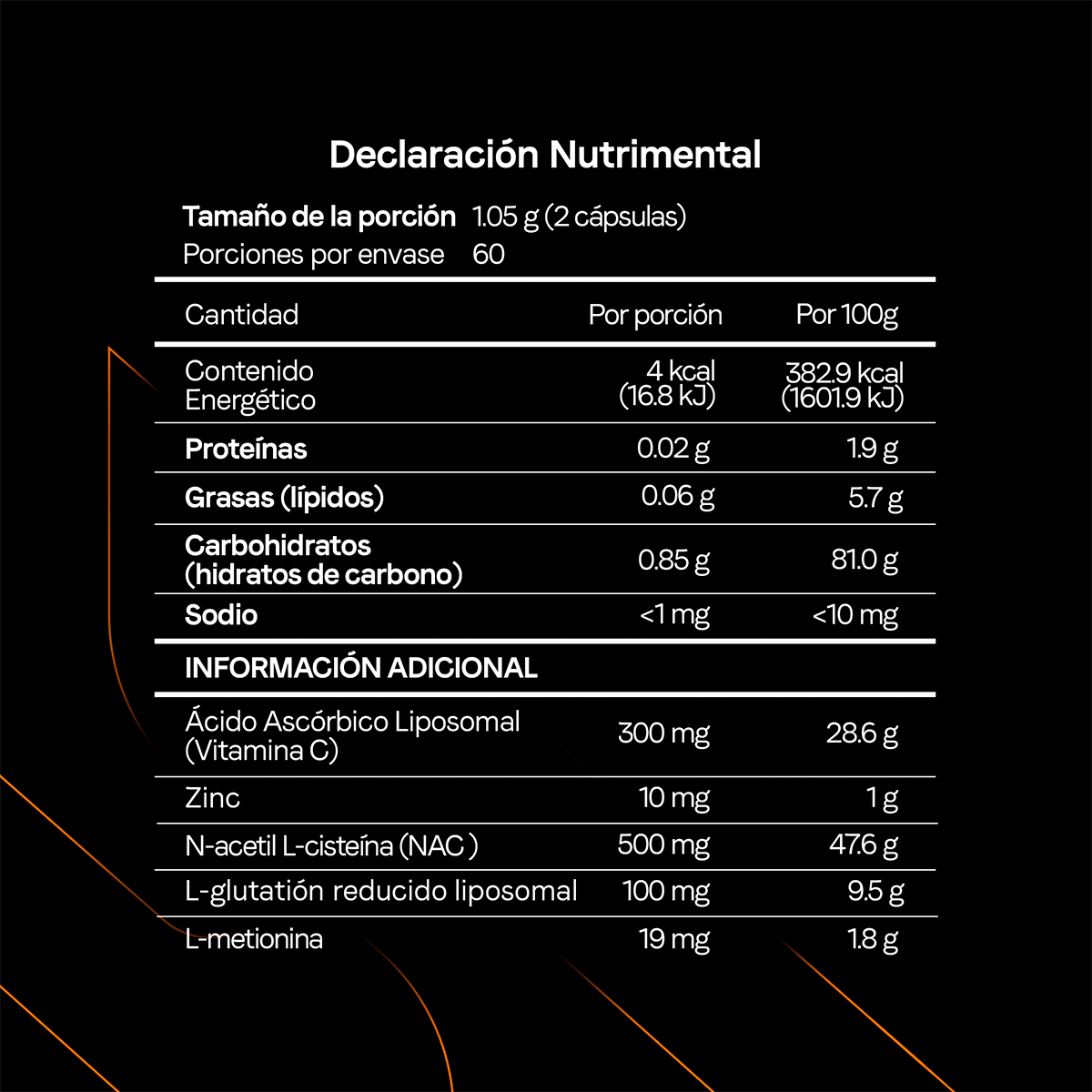 Defense Liposomal Complex | NAC con Vitamina C Liposomal y Glutatión Reducido