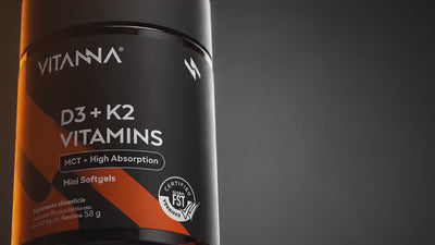 Vitamina D3 más K2 con MCT Oil
