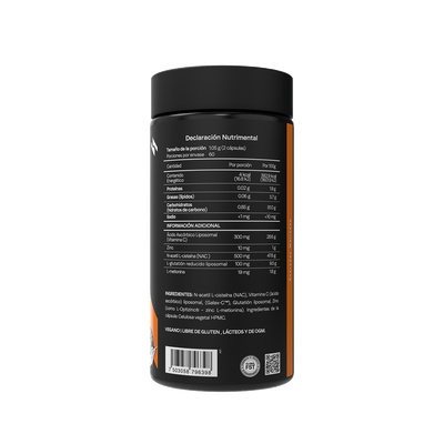Defense Liposomal Complex | NAC con Vitamina C Liposomal y Glutatión Reducido