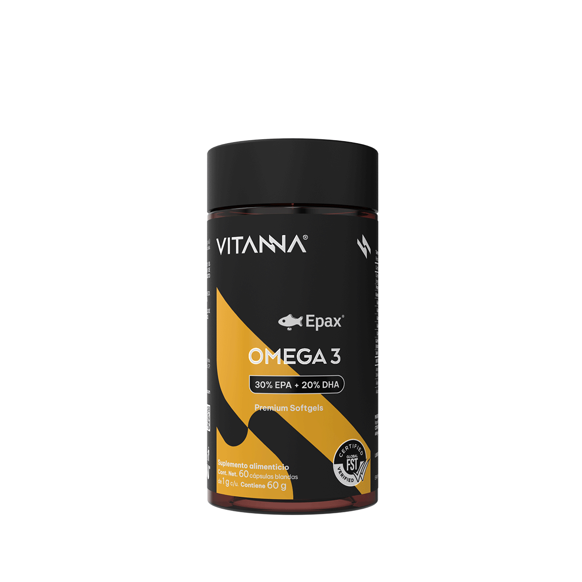 Omega 3 | Aceite De Salmón Noruego Premium Ultra Concentrado | 600 mg EPA y 400 Mg DHA