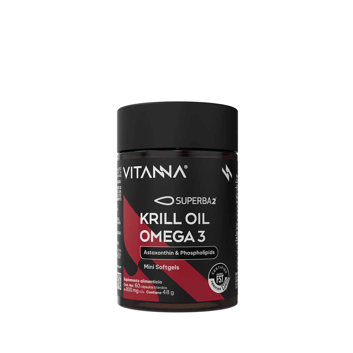 Krill Oil Antártico Superba 2® Premium | Omega-3 con Fosfolípidos y Astaxantina Natural