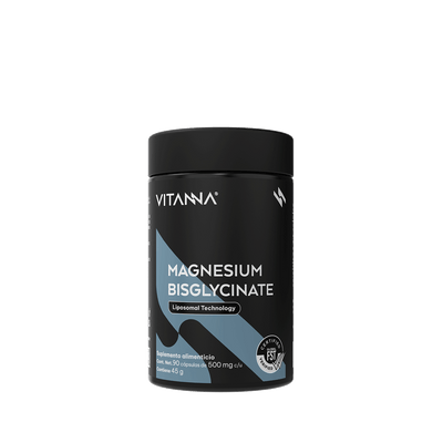 Bisglicinato de Magnesio 500 mg | Fórmula con Tecnología Liposomal