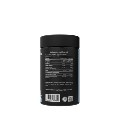 Bisglicinato de Magnesio 500 mg | Fórmula con Tecnología Liposomal