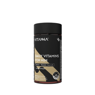 Multivitamínico para Hombre en Softgel con Vitaminas A, Complejo B, C, D3 y Minerales