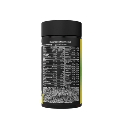 Multivitamínico Premium Con Omega 3 | Vitaminas, Minerales, Quercetina, Adenosina | Para Hombres Y Mujeres